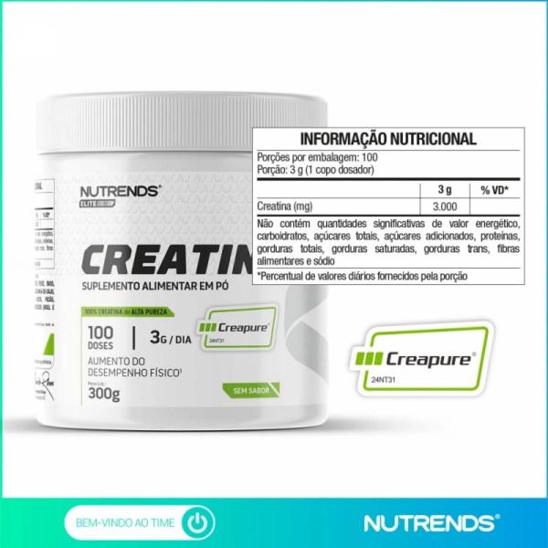 Imagem de Creatina Creapure Elite Series Nutrends 300g