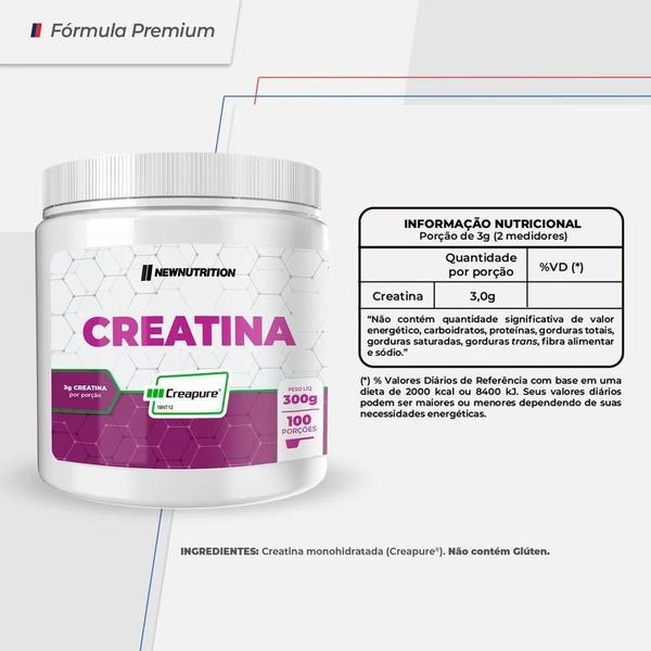 Imagem de Creatina Creapure Monohidratada 300g - Alta qualidade