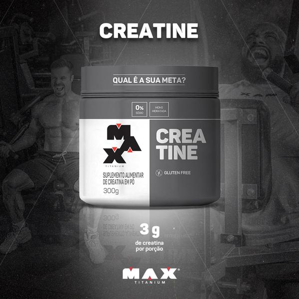 Imagem de Creatina Creatine 100% Monohidratada de 300 g-Max Titanium