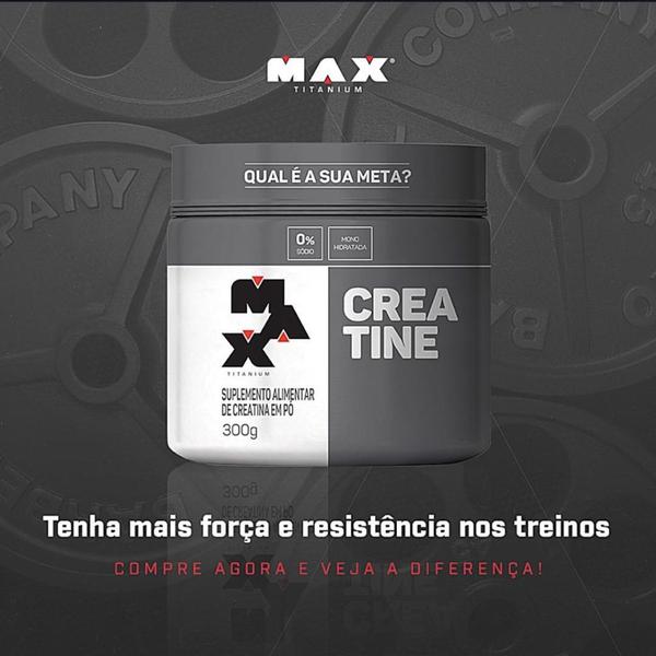 Imagem de Creatina (creatine) 300g - max titanium