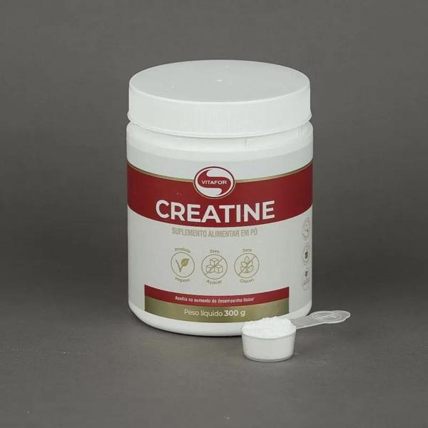 Imagem de Creatina Creatine Vitafor 100% Monohidratada 100 Doses Suplemento 2 x 300g Pré Treino Pura Zero Açúcar Zero Glúten