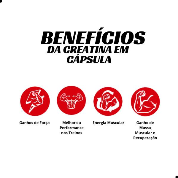 Imagem de Creatina Hardcore Pure 120 Capsulas Integralmedica