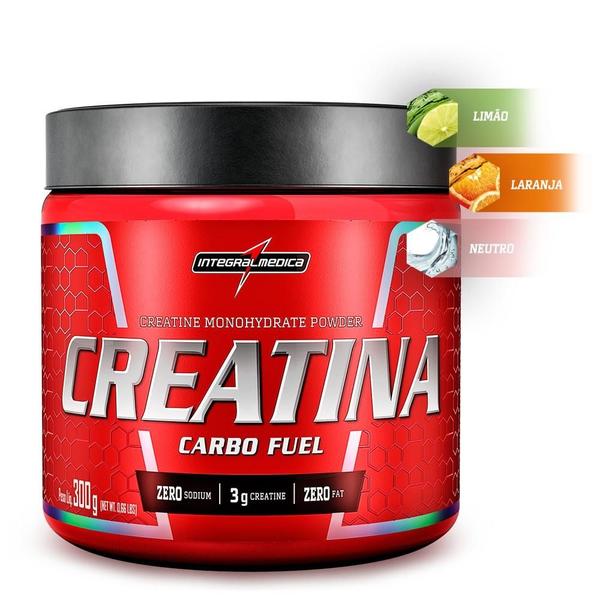 Creatina Integralmedica Carbo Fuel Limão 300g Creatina Integralmedica Carbo Fuel Limão 300g