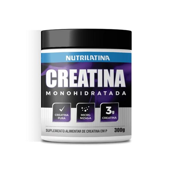 Imagem de Creatina Micronizada 100% Pura (300g) Nutrilatina