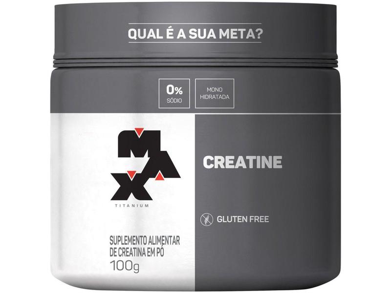 Imagem de Creatina Mono-hidratada Max Titanium 100g Neutro