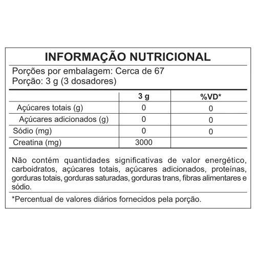 Imagem de Creatina Monohidratada 100% Pura 200g - Nutrigenes