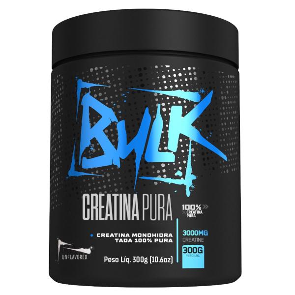 Creatina Monohidratada 100% Pura 300g Importada - Bulk Suplementos - Bulk Nutrition Creatina Monohidratada 100% Pura 300g Importada - Bulk Suplementos - Bulk Nutrition