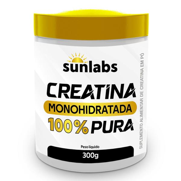 Imagem de Creatina Monohidratada 100% Pura 300g - Sunlabs