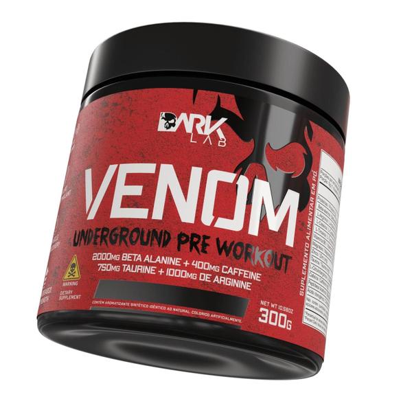 Imagem de Creatina Monohidratada 300g + Pré Treino Venom Dark Lab