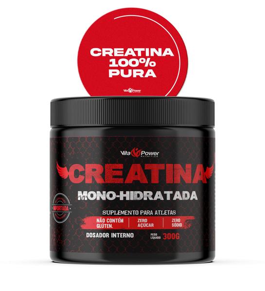 Imagem de Creatina Monohidratada 300g - Vita Power - 100% Pura