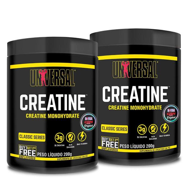 Creatina Monohidratada 400g - Universal Imagem de Creatina Monohidratada 400g - Universal