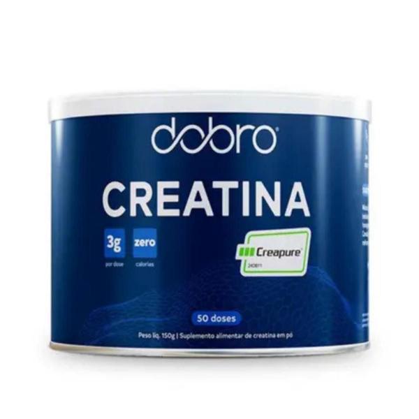 Creatina Monohidratada Creapure Dobro 150g Imagem de Creatina Monohidratada Creapure Dobro 150g