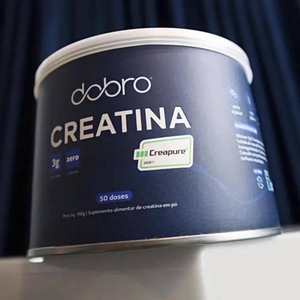 Creatina Monohidratada Creapure Dobro 150g Imagem de Creatina Monohidratada Creapure Dobro 150g