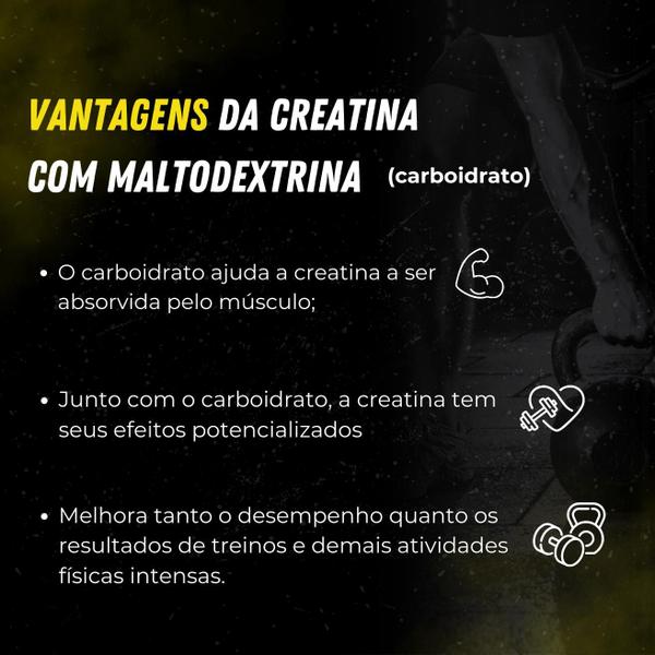 Imagem de Creatina Monohidratada Creatine Turbo Black Skull 300g  Energia  Força  Ganho de Massa Muscular