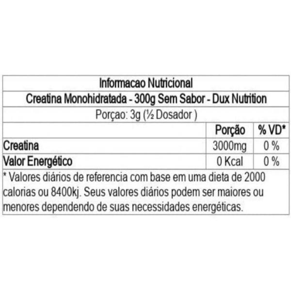 Imagem de Creatina Monohidratada DUX 300g