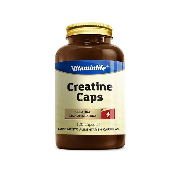 Imagem de Creatina Monohidratada Em Cápsulas 120 Cápsulas Vitaminlife