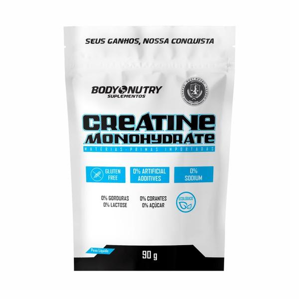 Imagem de Creatina Monohidratada em Pó Refil 90g Creatine Monohydrate 3000mg por porção Carboidratos