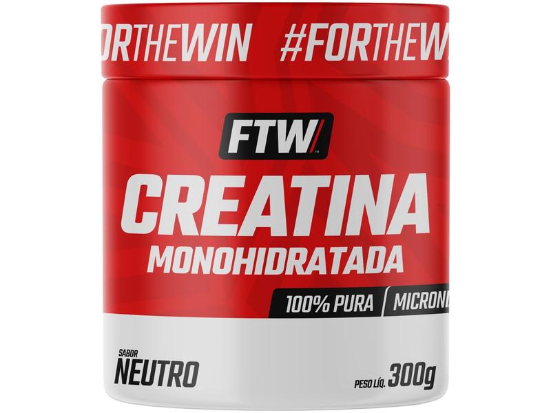 Creatina Monohidratada FTW em Pó 300g Creatina Monohidratada FTW em Pó 300g