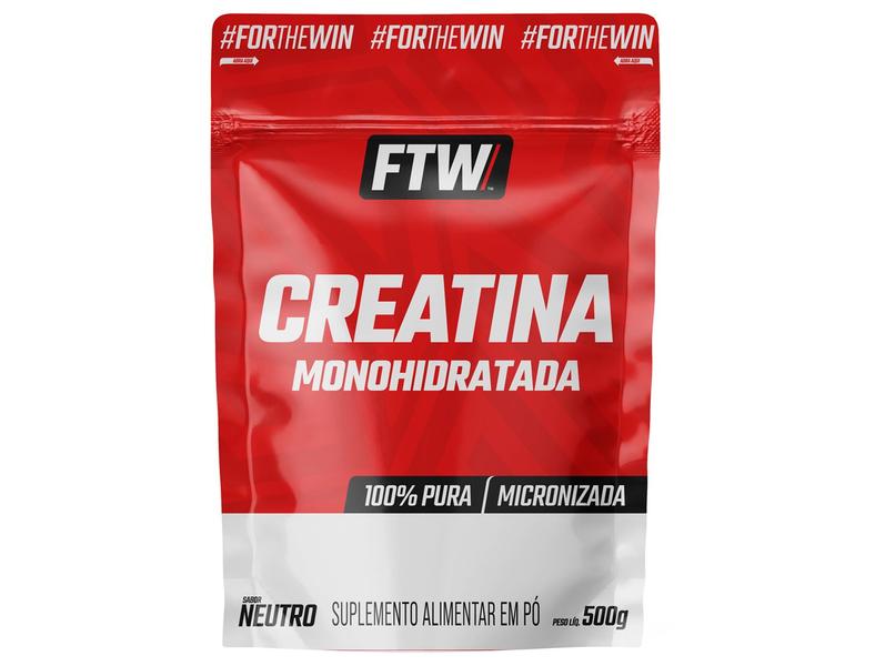 Creatina Monohidratada FTW em Pó 500g Creatina Monohidratada FTW em Pó 500g