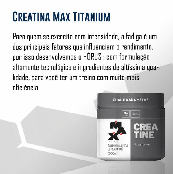 Imagem de Creatina Monohidratada Max Titanium 300g