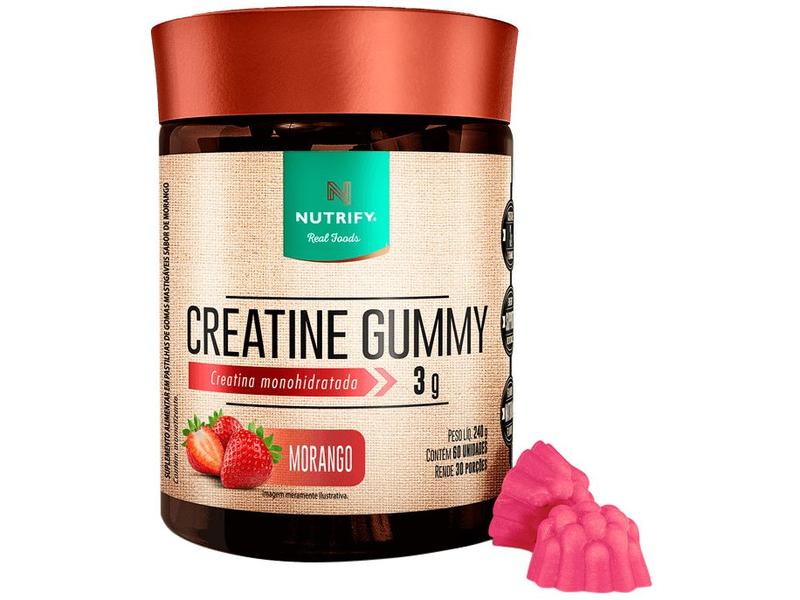 Imagem de Creatina Monohidratada Nutrify 60 Gummys