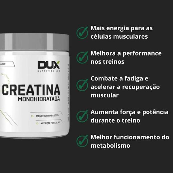 Imagem de Creatina monohidratada - pote 300g dux nutrition