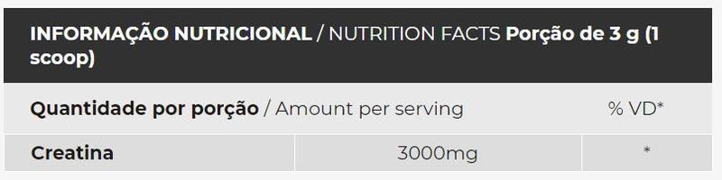 Imagem de Creatina Monohidratada Powder Hardcore (300g) - Integralmédica