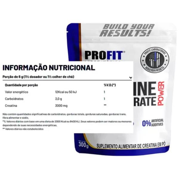 Imagem de Creatina Monohidratada Power 300g Refil - Profit