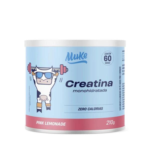 Imagem de Creatina Muke 100% Pura Monohidratada (210g) +MU - Lemonade - Mais MU