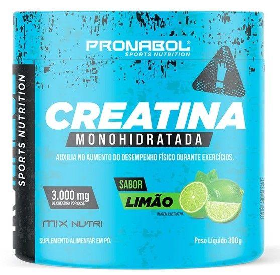 Imagem de Creatina power sabor limao 300g - pronabol