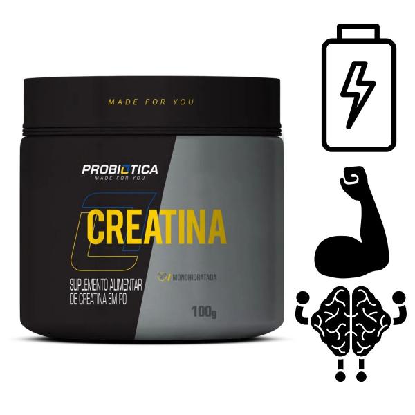 Imagem de Creatina Probiotica Pura e Monohidratada 100% Creatine 100g