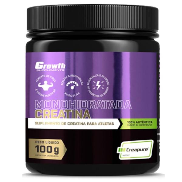 Imagem de Creatina Pura 100g Creapure + L-Carnitina em Pó 200g Growth