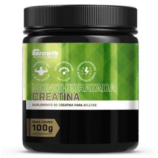 Imagem de Creatina Pura 100g Monohidratada Growth Kit 2 Potes