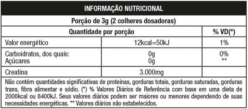 Imagem de Creatina Pura 300g Creatin UP - Nutrata