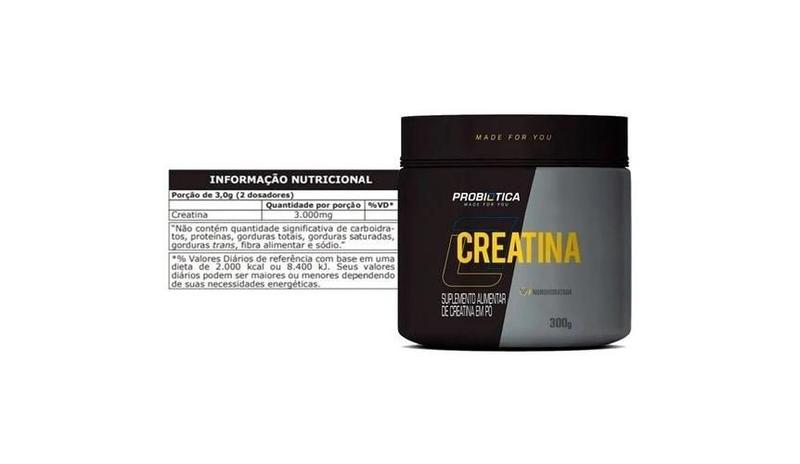 Imagem de Creatina Pura Monohidratada 300g Probiotica