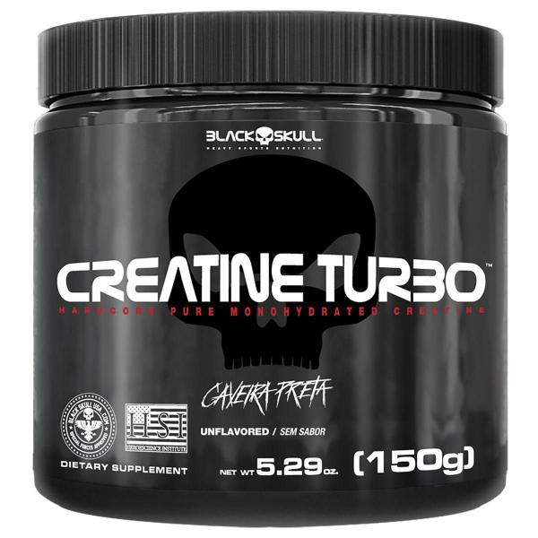 Imagem de Creatina turbo 150g black skull