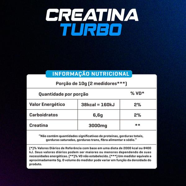 Imagem de Creatina turbo 300g Laranja Dcx