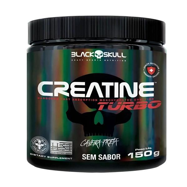 Imagem de Creatina Turbo Pote 150g - Black Skull