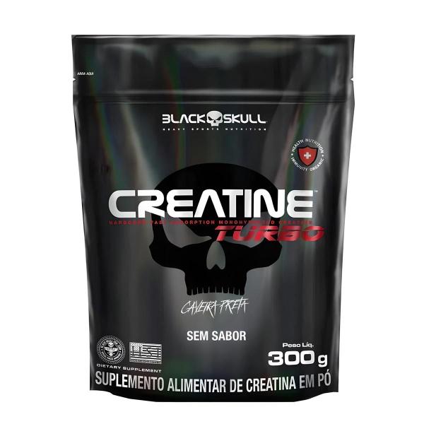 Imagem de Creatina Turbo Refil 300g - Black Skull