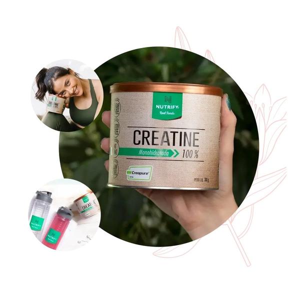 Creatine 100% Creapure Lata 300g - Nutrify Real foods Imagem de Creatine 100% Creapure Lata 300g - Nutrify Real foods