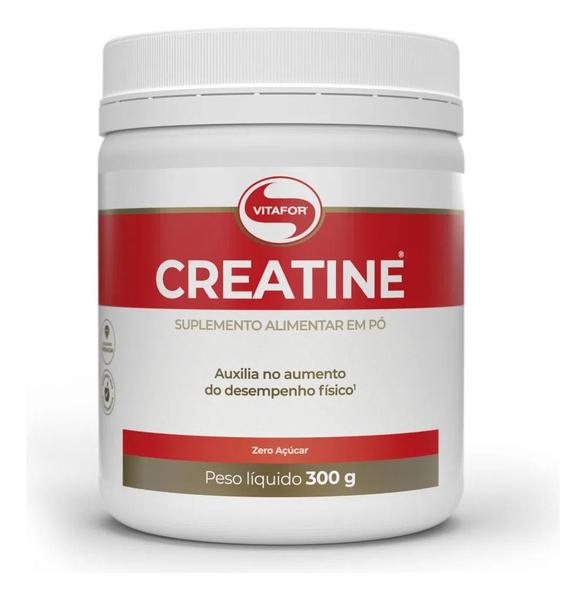 Imagem de Creatine 300g 100 Porções - Vitafor - Creatina Monohidratada