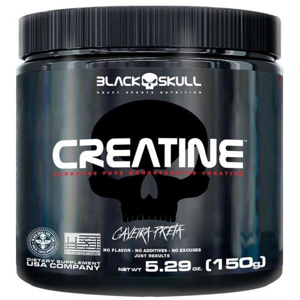 Creatine Caveira Preta - 150g - Black Skull Imagem de Creatine Caveira Preta - 150g - Black Skull