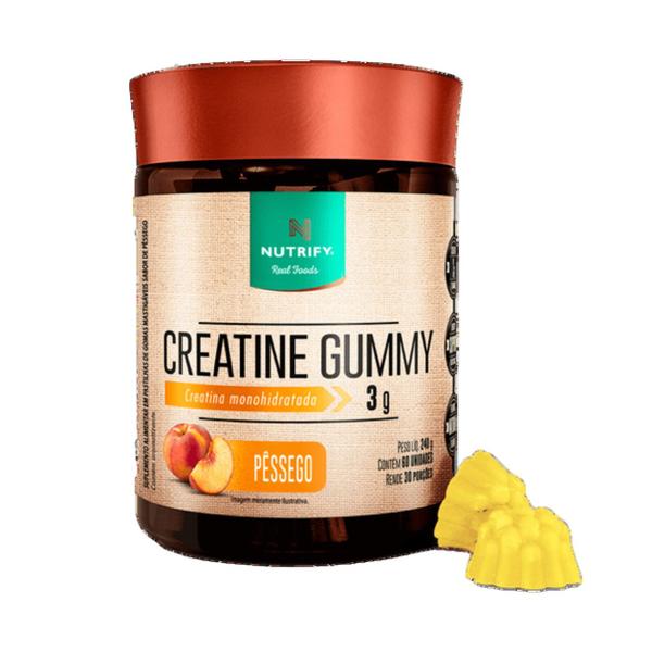 Imagem de Creatine Gummy Pessego 60 Unid - Nutrify