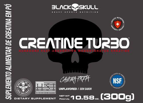 Imagem de Creatine Turbo 300g (Creatina) - Black Skull