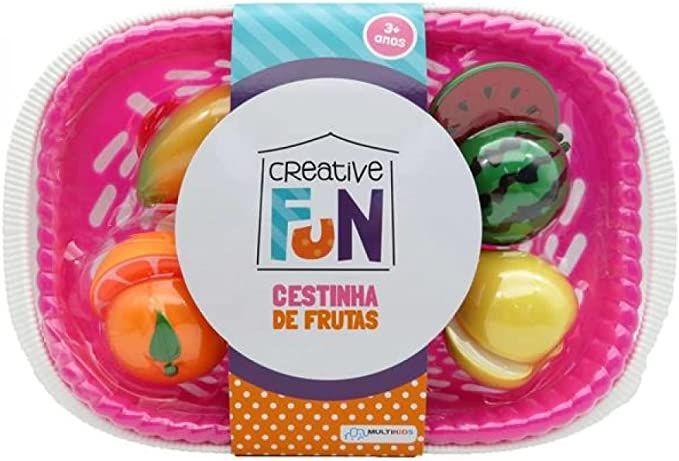 Imagem de Creative Fun Cestinhas de 6 Legumes Multikids - BR1113