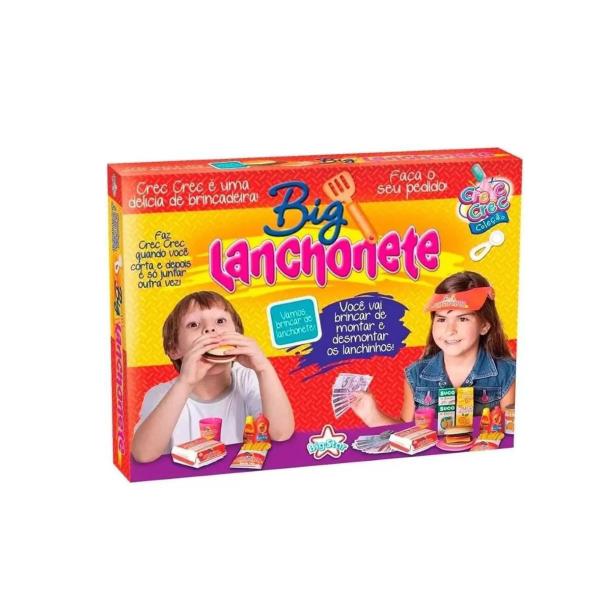 Imagem de Crec Crec Big Lanchonete Comidinha  Big Star Menina 3 anos