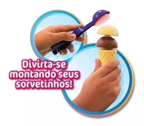 Imagem de Creccrec Sorveteria C/ Casquinha Comidinha C/ tiras autocolantes Bigstar