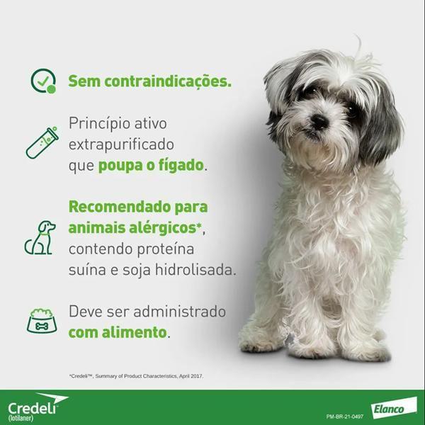 Imagem de Credeli 900mg Antipulgas Cães 22,0Kg a 45,0Kg 3 Comprimidos - Elanco