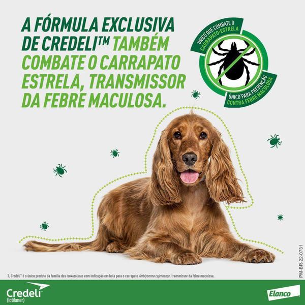 Imagem de Credeli Antipulgas e Carrapatos 450mg Cães de 11 a 22kg - 3 Comprimidos - Elanco