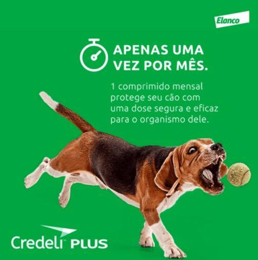 Imagem de Credeli Plus Antipulgas e Carrapatos Cães 225mg - 5,5kg a 22kg